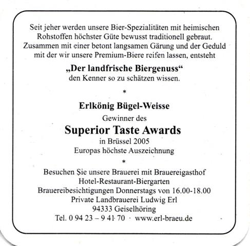 geiselhöring sr-by erl erl 5b (quad180-superior taste awards-schwarz)